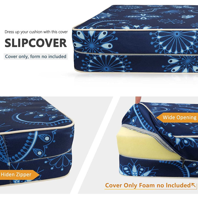 Porch Shield Outdoor 4'' Dining Chair Cushion Cover Wayfair Canada